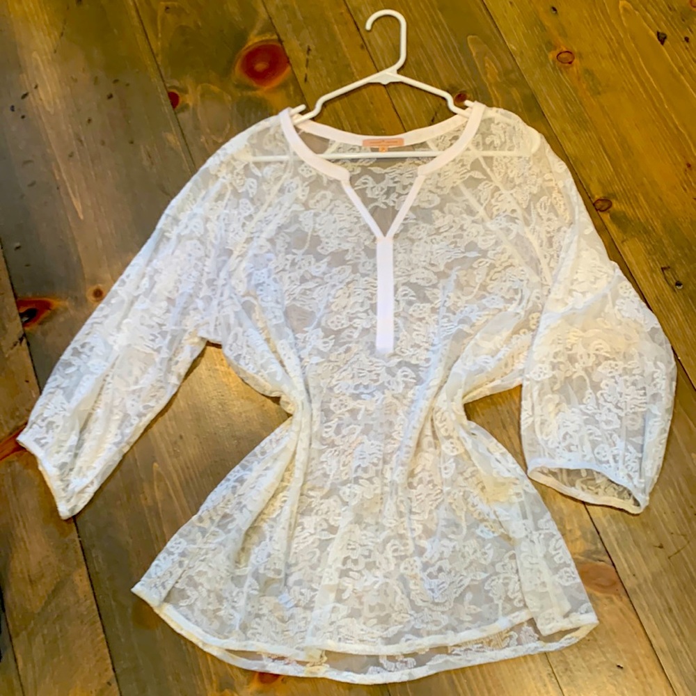 Lacy over or under top size XL